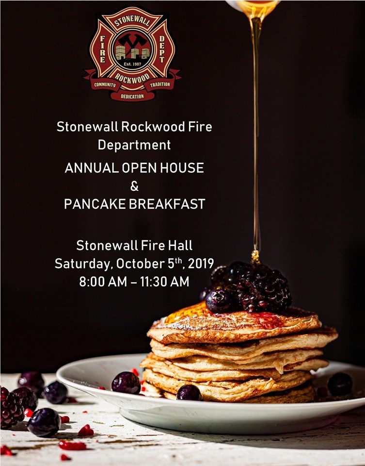 Open House & Pancake Breakfast-Stonewall Rockwood Fire