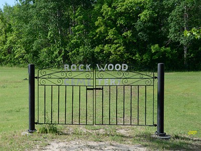 rockwood cemetery gate