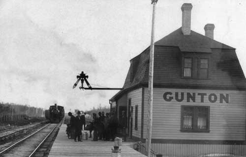 Gunton railroad station